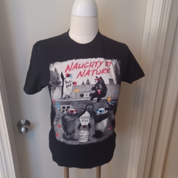 riot society Tops - Riot Society Naughty by Nature graphic Tee sz S